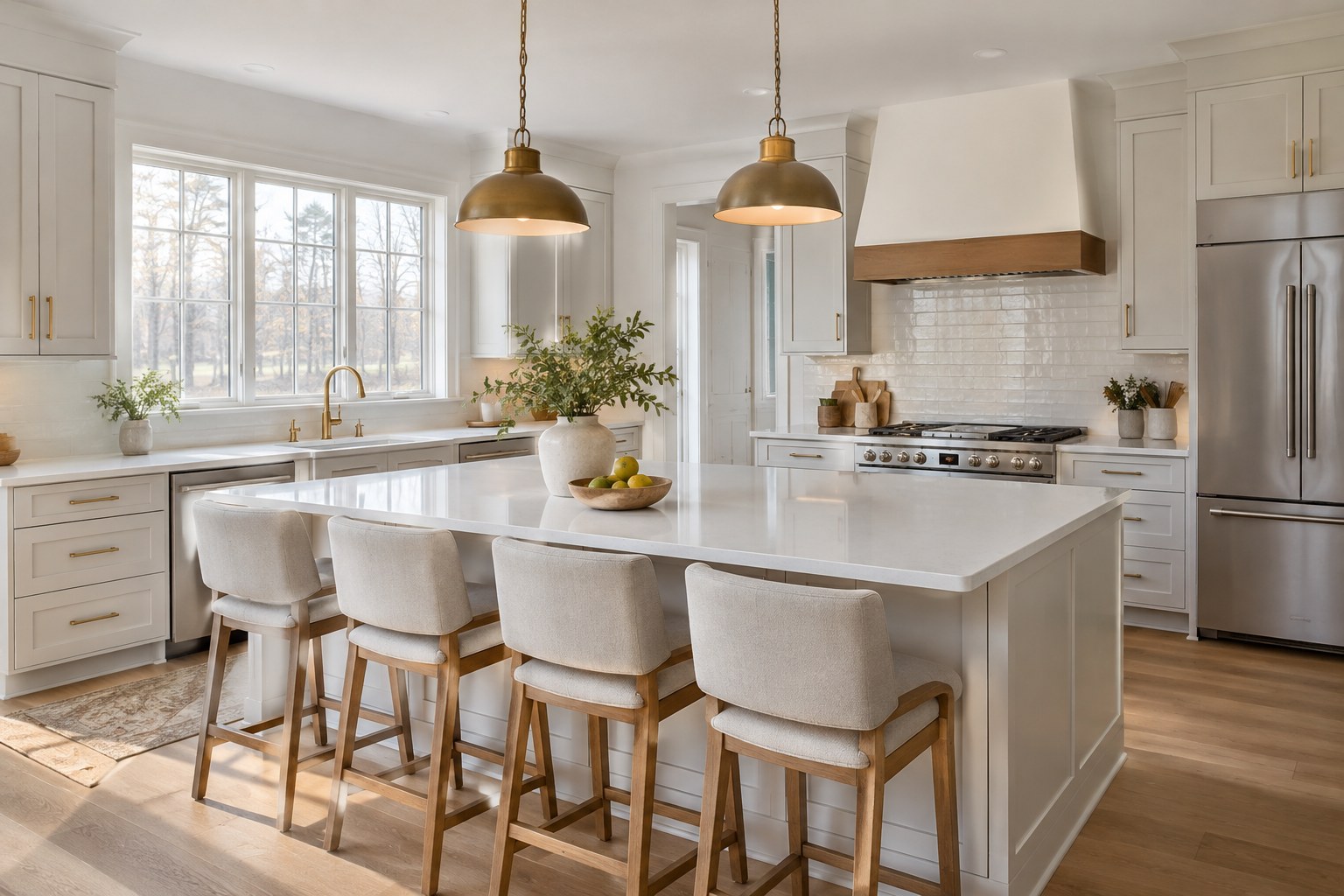 An updated Virginia kitchen, illustrative